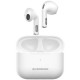 HANDS FREE BLUETOOTH RIVERSONG AIR MINI PRO TWS (EA208W) WHITE &CHARGING CASE